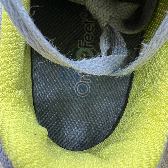 Orthofeet Biotfit 987 Women's Size 8 2E Wide Grey Lime Sneakers Orthopedic Shoes - Picture 5 of 10